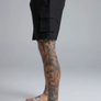 SikSilk - Black Cargo Swim Shorts